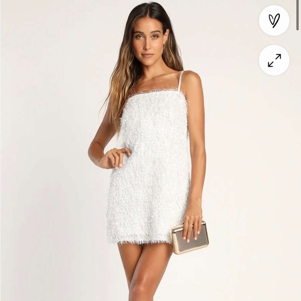 Shimmy All the Way White Bodycon Mini Size M *New with tags*